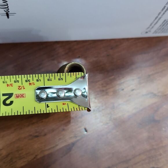 Vintage Miniature Brass Vase - Picture 7 of 7